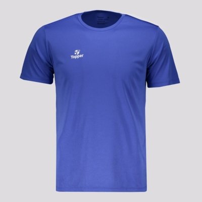 Camiseta Topper Sport Poliamida Azul | Dafiti