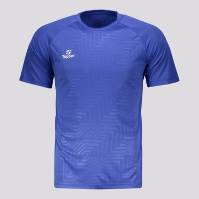Camiseta Topper Sport Poliamida Azul | Dafiti