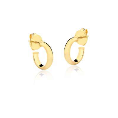 Brinco Toque de Joia argola pequena lisa dourado Menor preço em Brinco Toque de Joia argola pequena lisa dourado