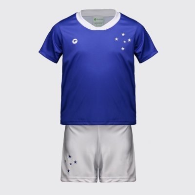 Kit Infantil Cruzeiro EC Azul e Branco