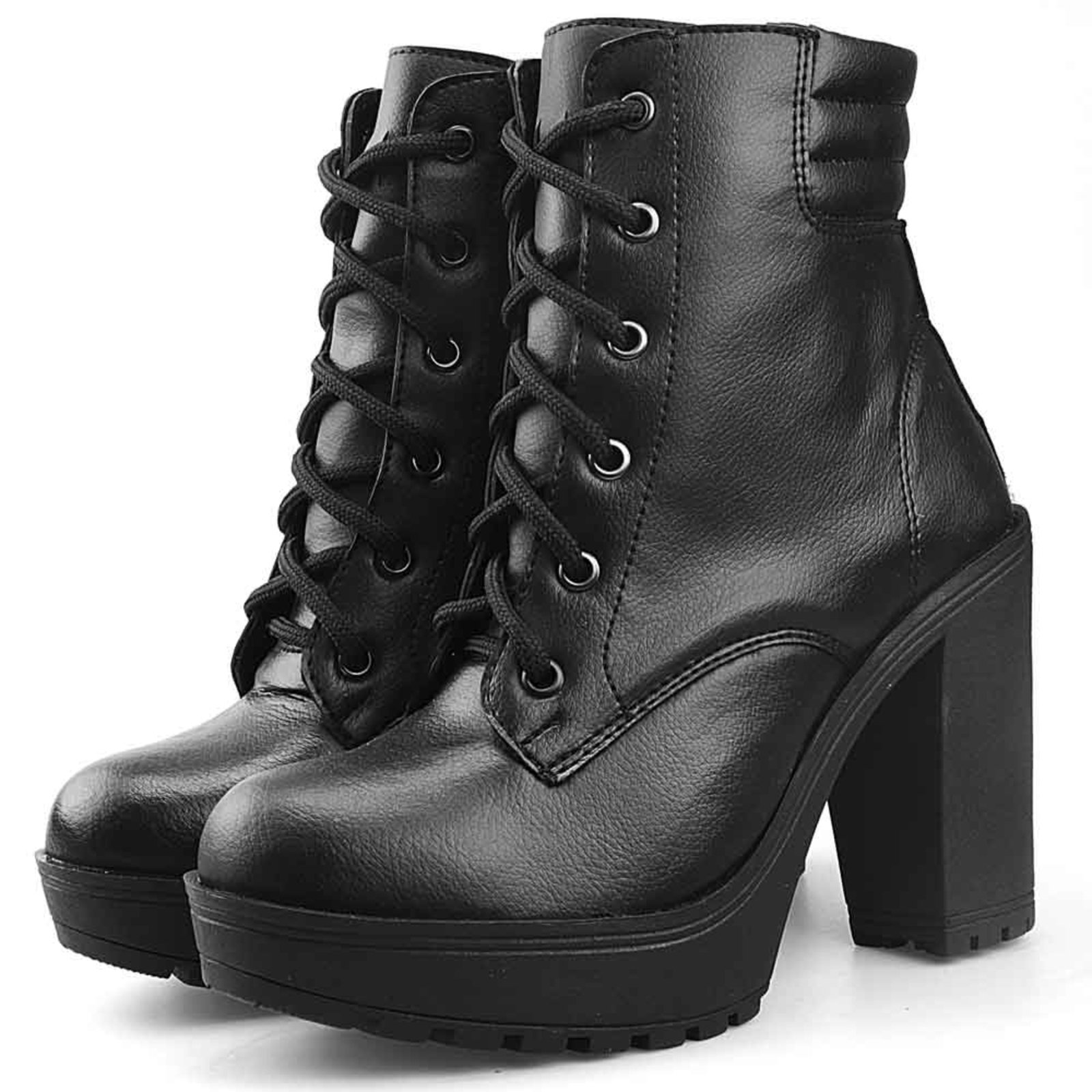 boot preto feminino