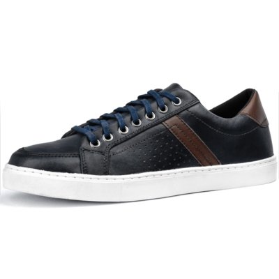 Sapatênis Touro Boots DobleStrap Azul-Marinho Menor preço em Sapatênis Touro Boots DobleStrap Azul-Marinho