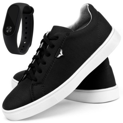 Sapatênis Touro Boots Perfuro Preto   Relógio Digital é boa?