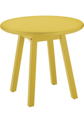 Mesa Lateral Media Amarelo Tramontina Menor preço em Mesa Lateral Media Amarelo Tramontina