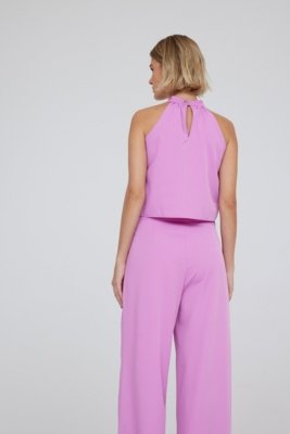 Blusa Traymon Frente Transpassada Rosa