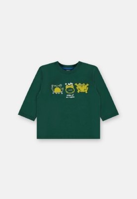 Conjunto Brejo Inverno Bebê Três e Já Verde
