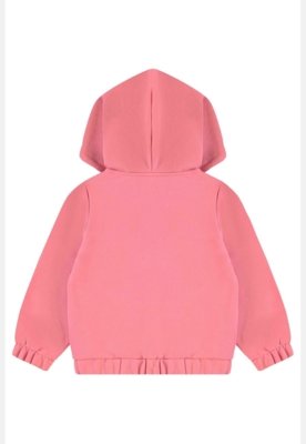 Conjunto Estrela Infantil Feminino com Jaqueta e Calça Três e Já Rosa