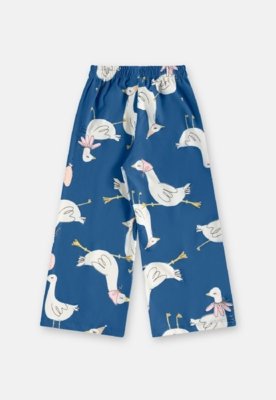Conjunto Infantil Duquesa Três e Já Azul