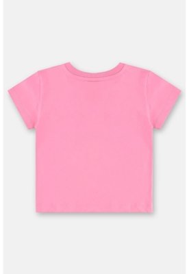 Conjunto Menina com Blusa e Short Três e Já Rosa