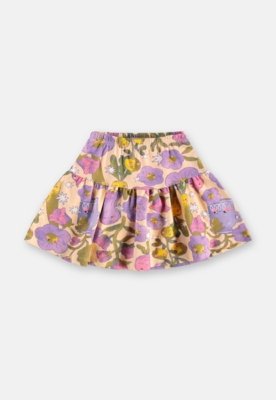Conjunto Pomar Blusão Saia Três e Já Rosa