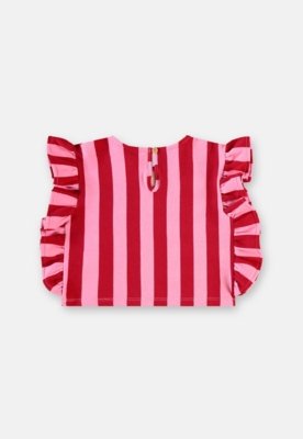 Conjunto Tulipa Bata Short Três e Já Rosa