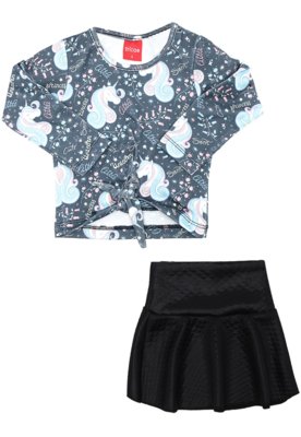 Conjunto 2pçs Tricae Curto Menina Azul é boa?