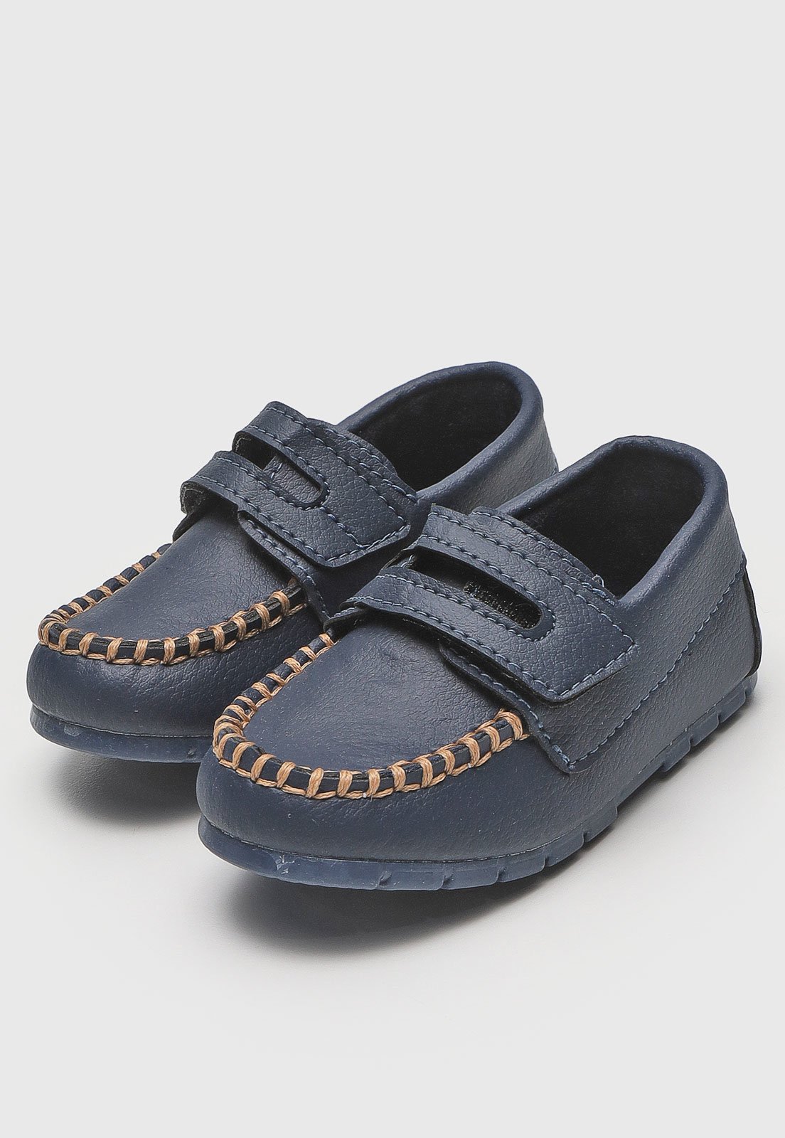 Mocassim infantil azul store marinho