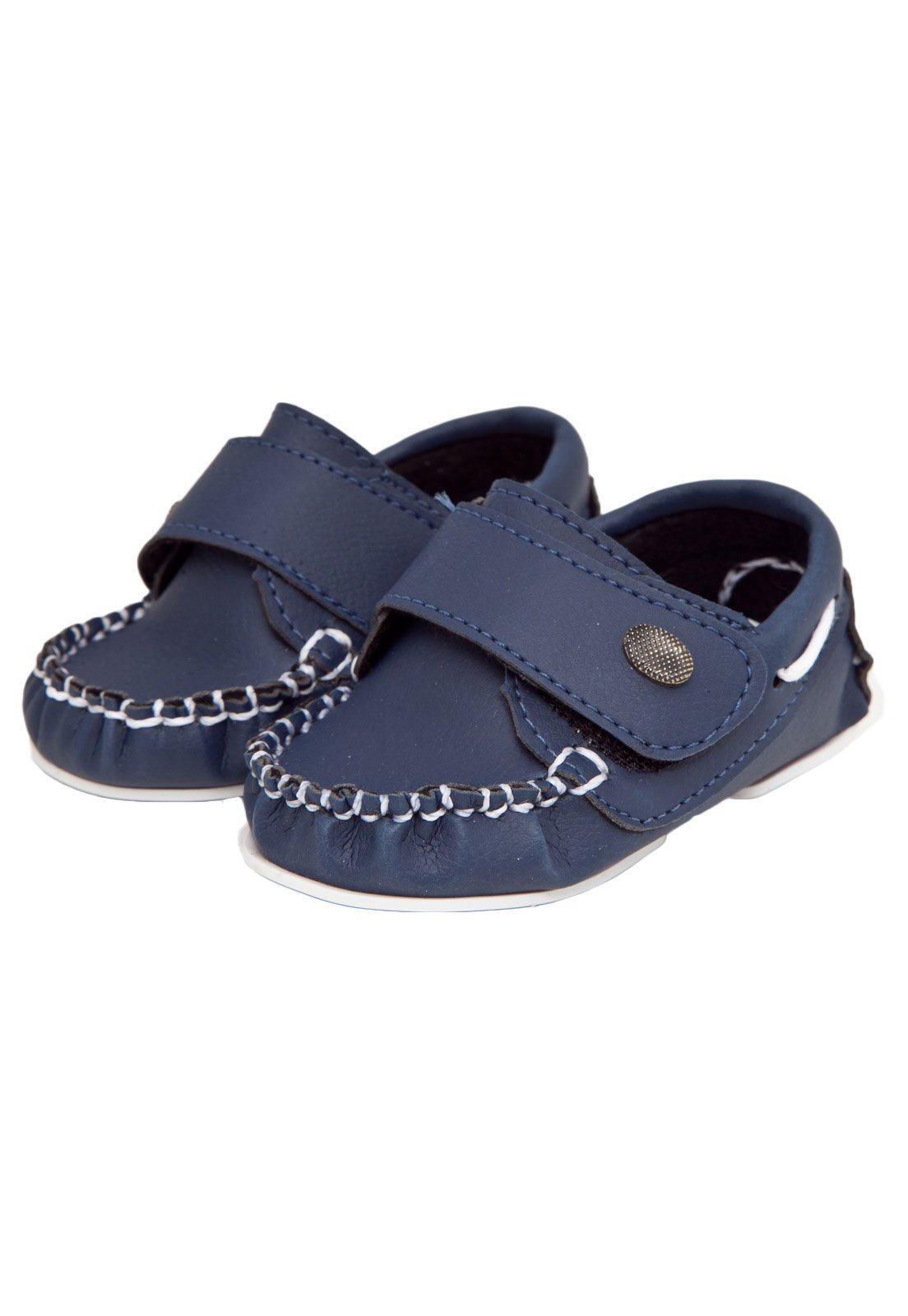 mocassim infantil masculino azul marinho