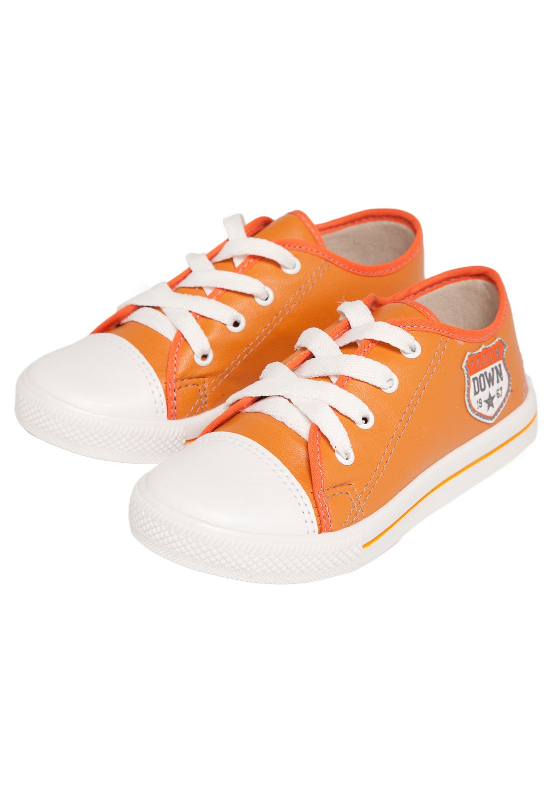 Tenis hot sale infantil laranja