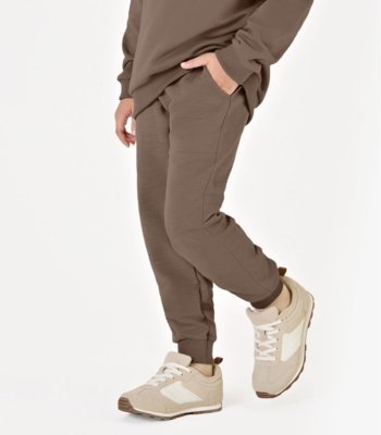 Conjunto Blusão com Capuz e Calça da Trick Nick Marrom