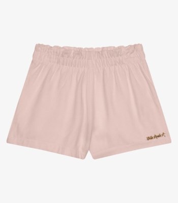 Conjunto Infantil Bata Com Shorts Trick Nick Rosa