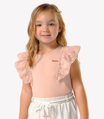 Conjunto Infantil Regata Com Shorts Trick Nick Rosa