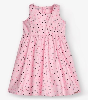 Vestido Popeline Trick Nick Rosa