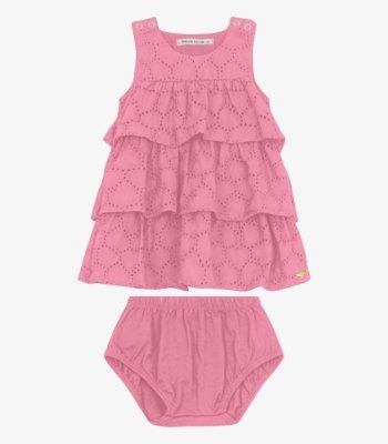 Vestido com Calcinha Trick Nick Rosa