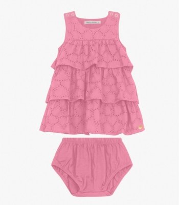 Vestido com Calcinha Trick Nick Rosa