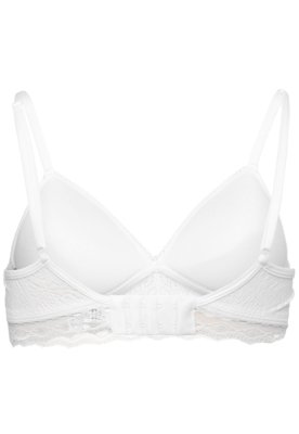 Sutiã Trifil Triângulo Raschel Branco