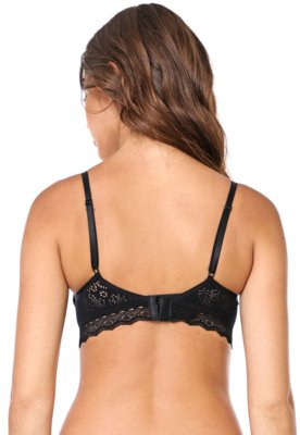 Sutiã Trifil Triângulo Renda Raschael Preto