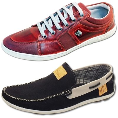 Kit Sapatênis e Mocassim Trilupy Preto/Vermelho é boa?