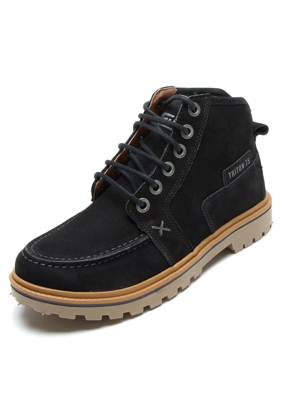 bota de vaqueiro preta