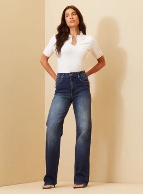 Calça Laura Reta Triton Indigo
