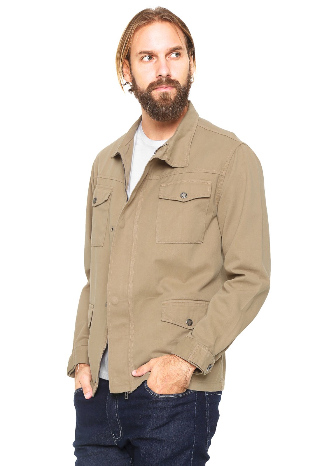 jaqueta parka sarja masculina