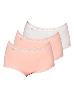 Kit com 3 Calcinhas Alta Star Max Triumph 24649 Rosa