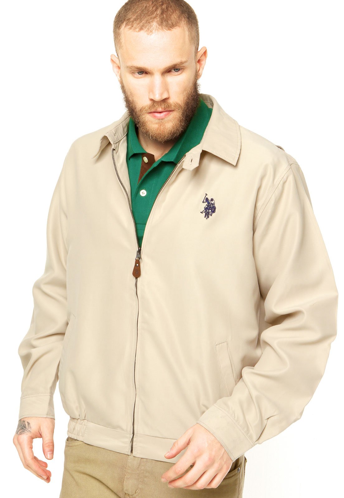 jaqueta masculina polo
