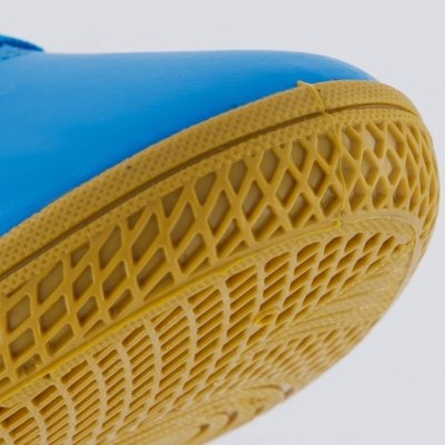 Chuteira Umbro Blast Futsal Azul e Rosa