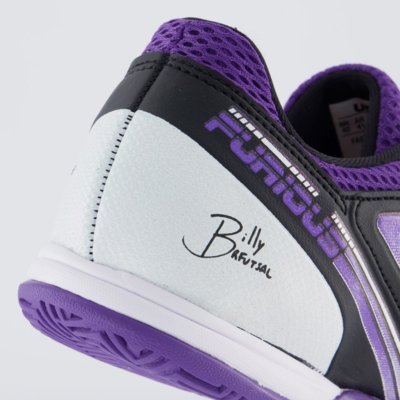Chuteira Umbro Furious Futsal Preta e Roxo