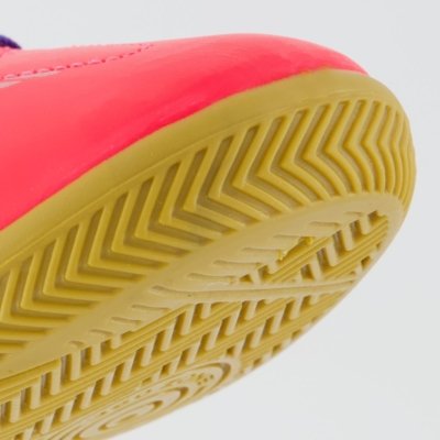 Chuteira Umbro Invictus Futsal Juvenil Rosa e Azul
