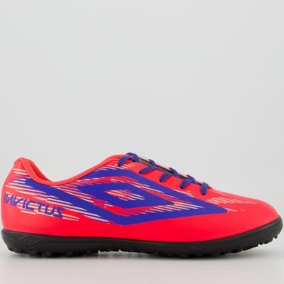 Chuteira Umbro Invictus Society Rosa e Azul