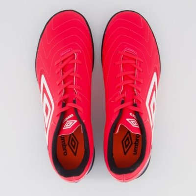 Chuteira Umbro Master Class Club Society Rosa e Azul