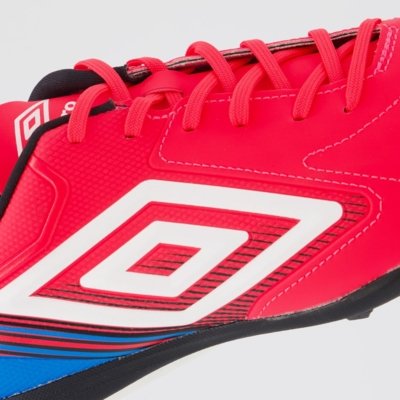 Chuteira Umbro Master Class Club Society Rosa e Azul