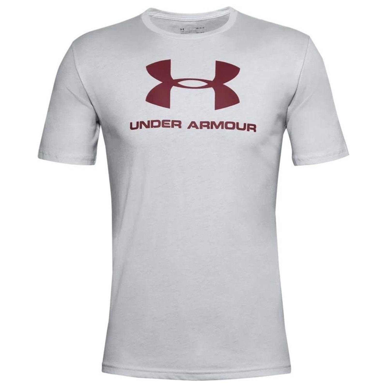 Camiseta Under Armour Logo Cinza - Compre Agora