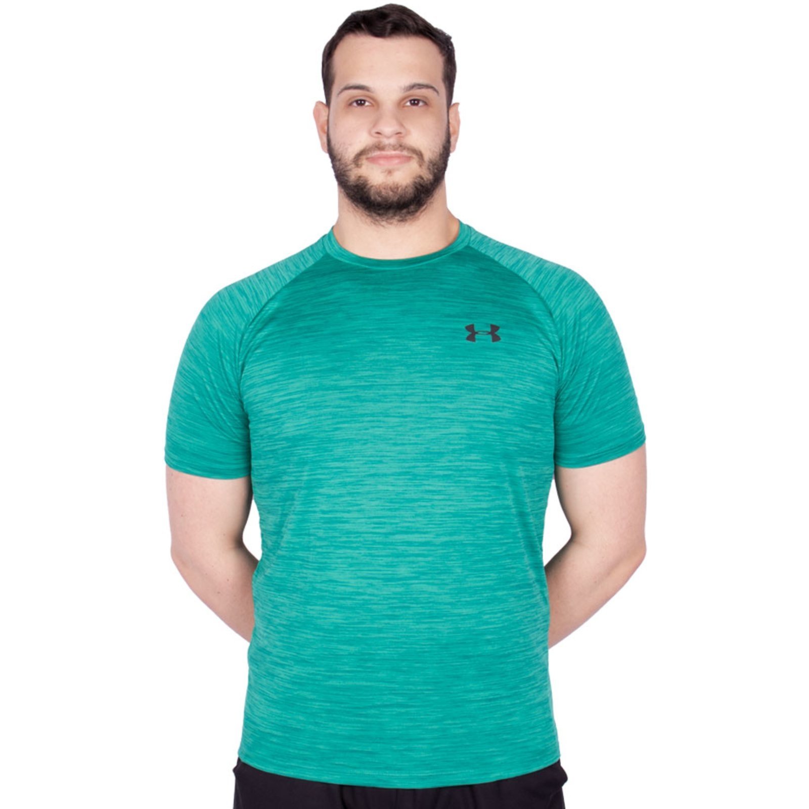 Camiseta Under Armour Tech 2.0 SS Masculino Verde - Compre Agora