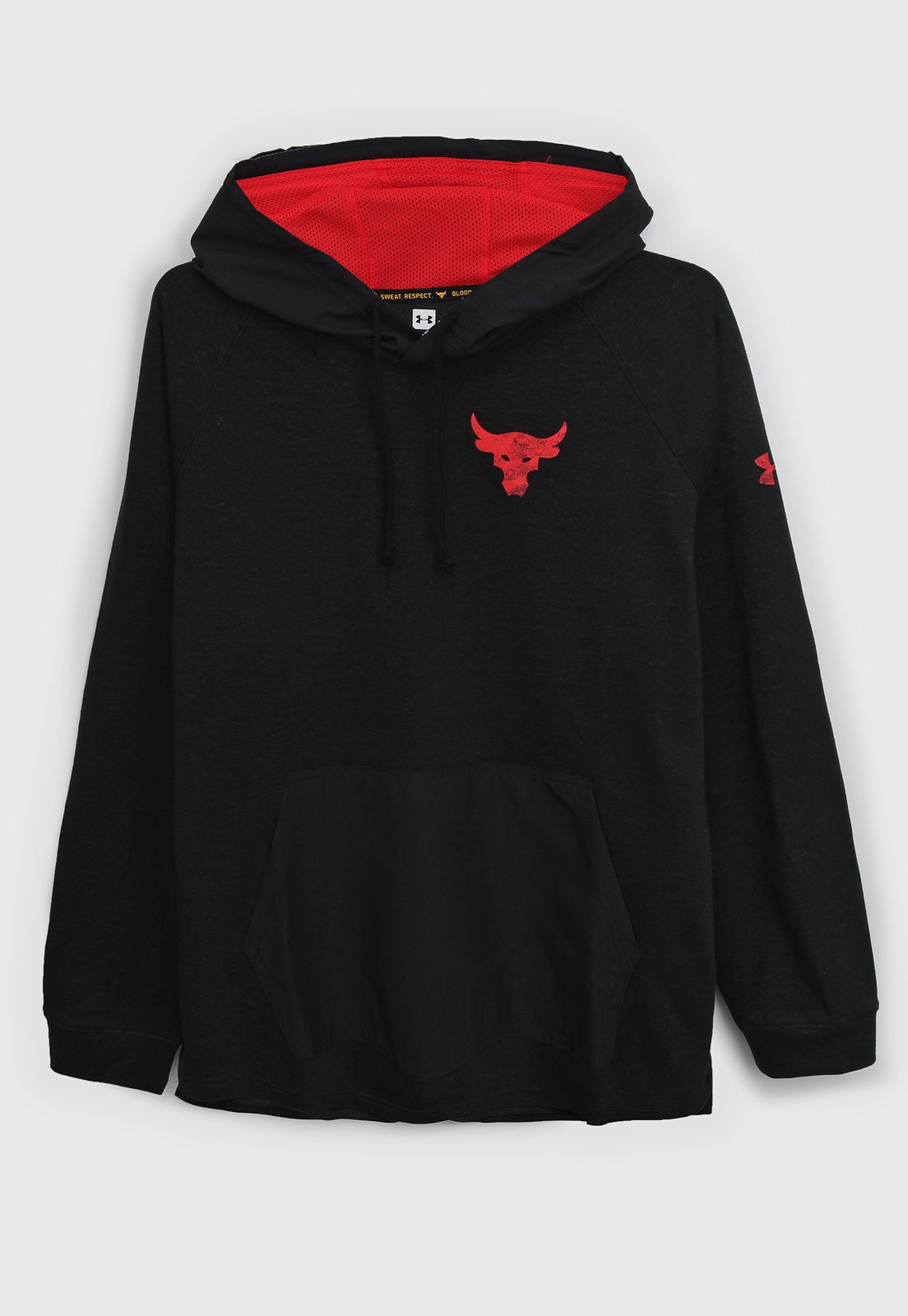 respect under armour moletom com capuz