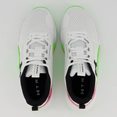 Tênis Under Armour Tribase Reps 2 Branco e Rosa