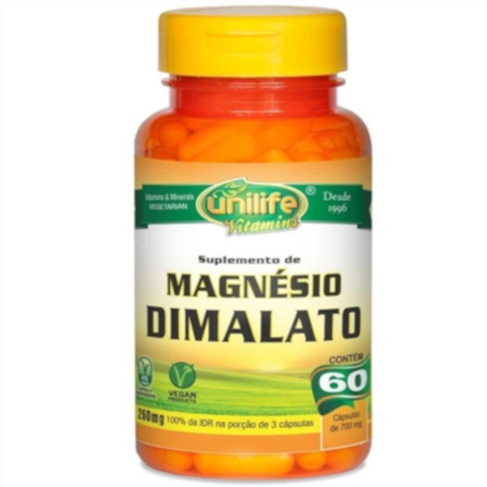 Magnésio Dimalato 60 Cápsulas De 700mg - Compre Agora | Dafiti Brasil