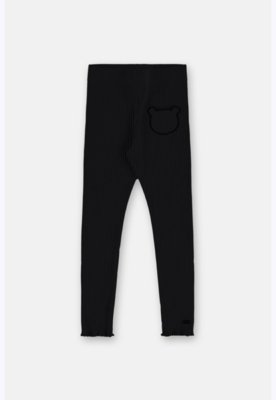Calça Infantil Ribana Canelada Up Baby Preto