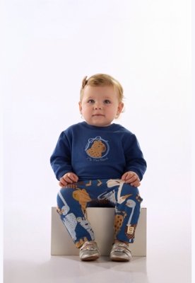 Conjunto Bebê Blusão Calça Up Baby Rosa