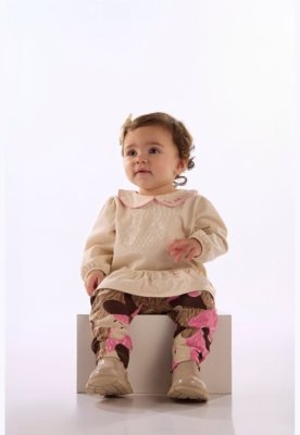 Conjunto Bebê Cotton Up Baby Rosa