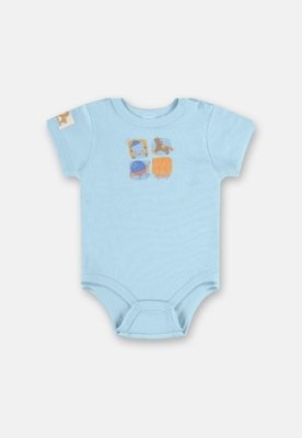 Conjunto Body e Short para Bebê Up Baby Azul