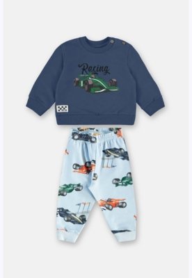 Conjunto Infantil Racing Up Baby Azul