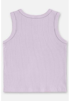 Regata Infantil em Ribana Canelada Up Baby Roxo